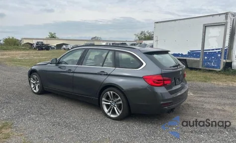 2017 BMW 330 Xi from USA, damaged, VIN WBA8K3C38HA022948